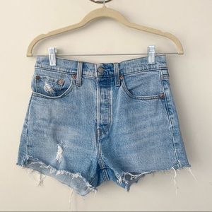 Levi’s - 501 Original High-Rise Shorts Light Wash